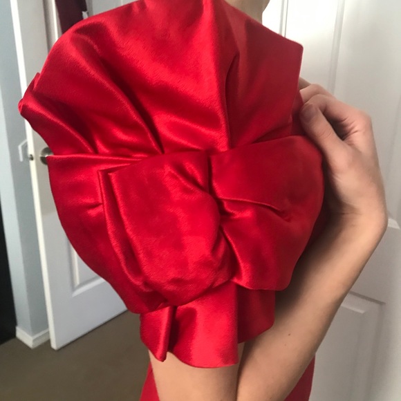 Vintage Valentines Cherry Red Dress - Picture 6 of 9